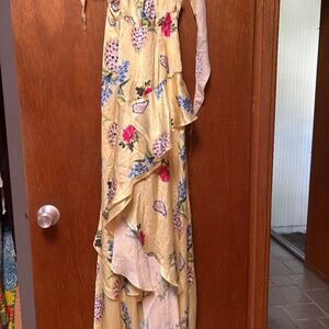 Flowy summery, and sexy high low dress